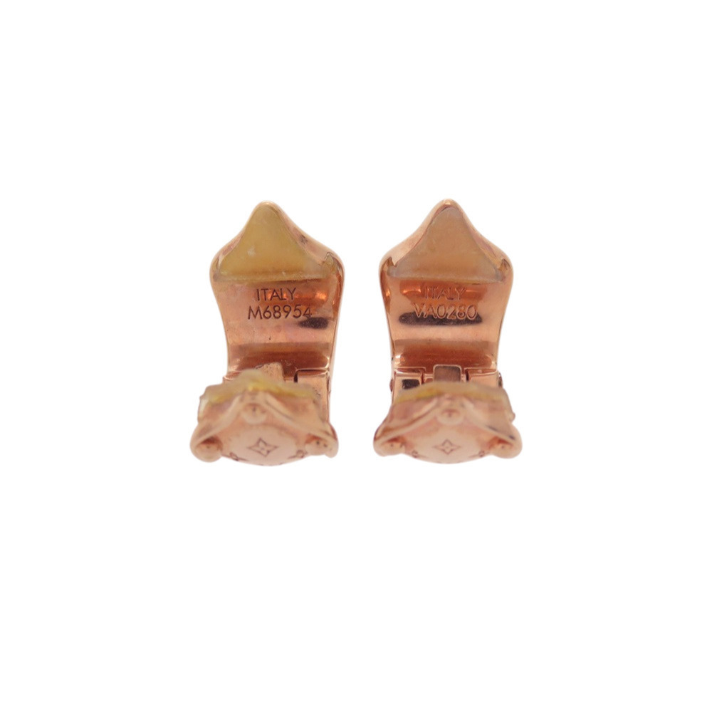 LOUIS VUITTON Gold Earrings - Picture 4 of 4